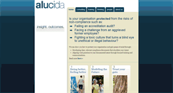 Desktop Screenshot of alucida.com