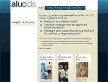 Tablet Screenshot of alucida.com